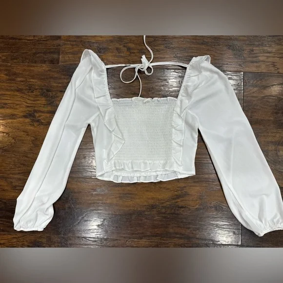 NWT cause for applause crop blouse - Picture 5 of 5